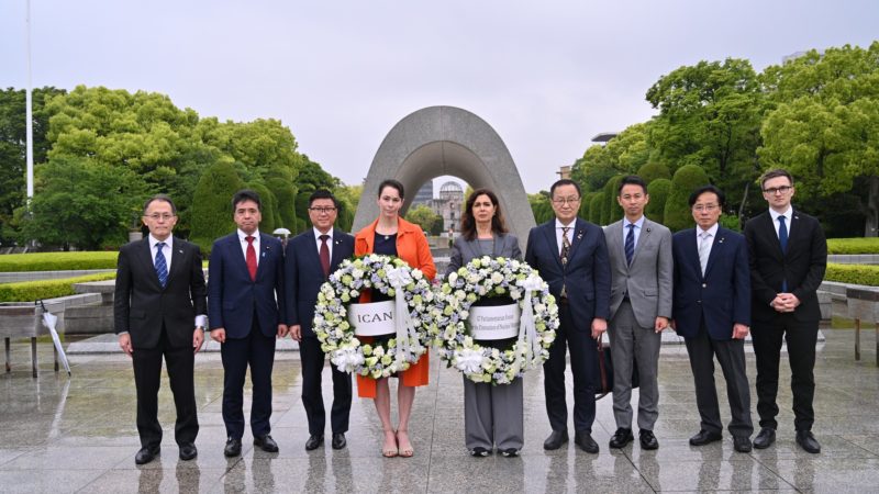 Parlamentari dei Paesi del G7 chiedono ai leader di agire per il disarmo nucleare al prossimo vertice di Hiroshima