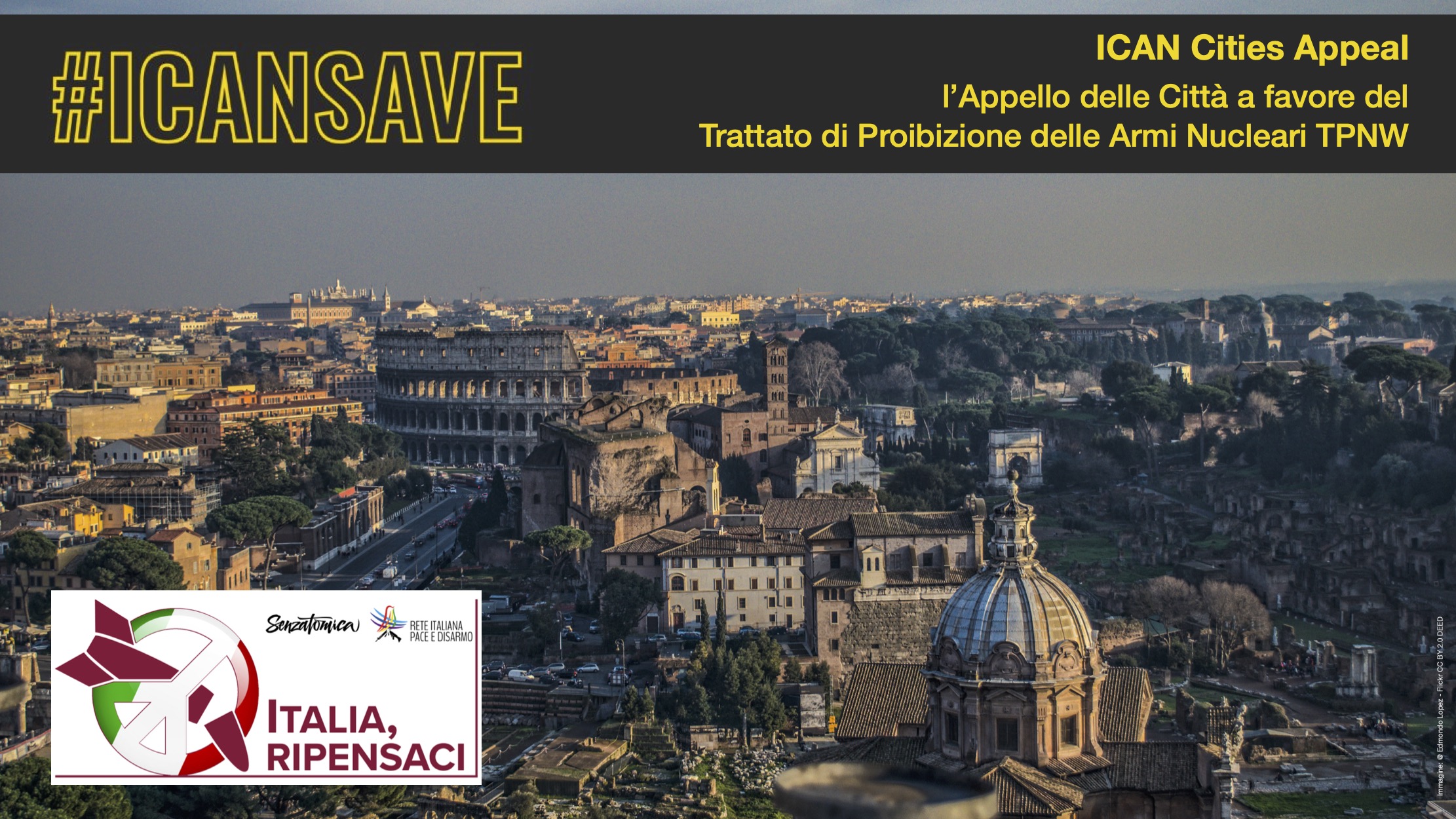 Cities Appeal: l’Appello delle Città a favore del Trattato di Proibizione delle Armi Nucleari TPNW