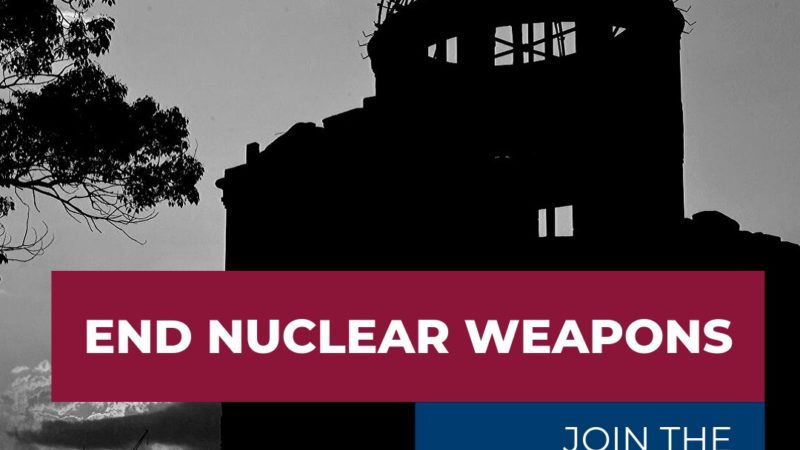 Memoria di Hiroshima: contro le armi nucleari