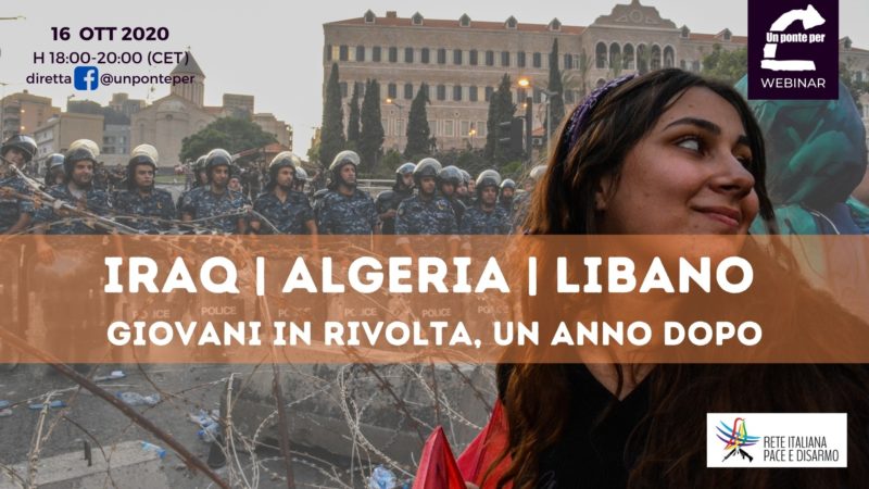Iraq, Algeria, Libano: giovani in rivolta, 1 anno dopo