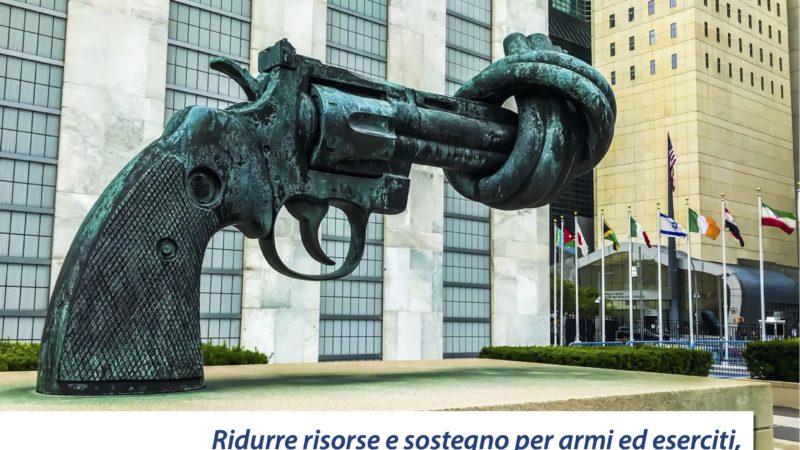 Dal 24 ottobre la Settimana ONU per il Disarmo: a Torino una riflessione sulla necessità di un’Agenda per la Pace