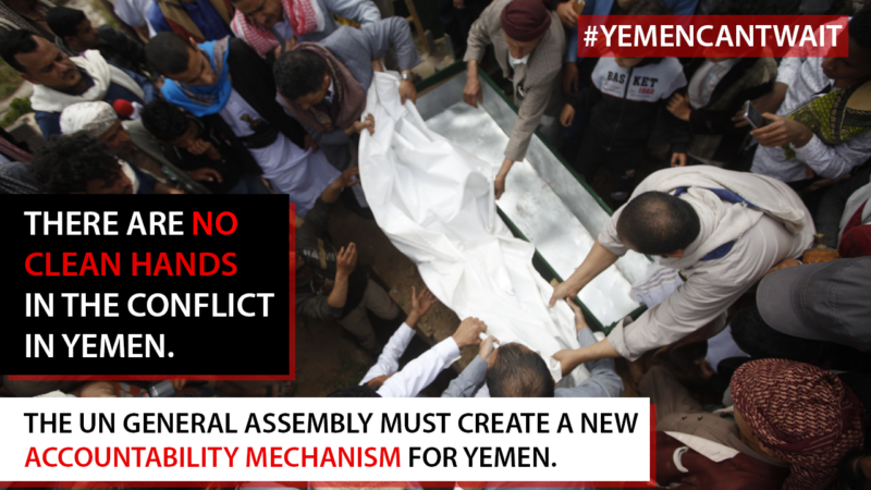 La società civile internazionale chiede un’azione urgente delle Nazioni Unite sullo Yemen
