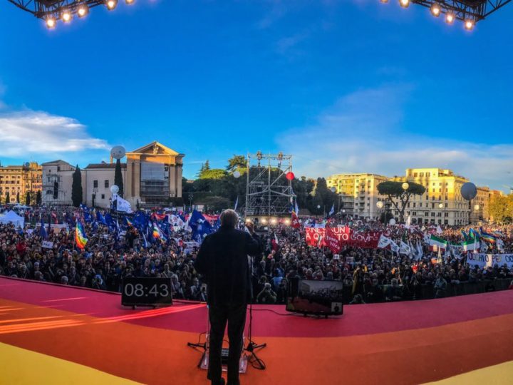 Over 100.000 faces in Rome for “Europe for Peace”