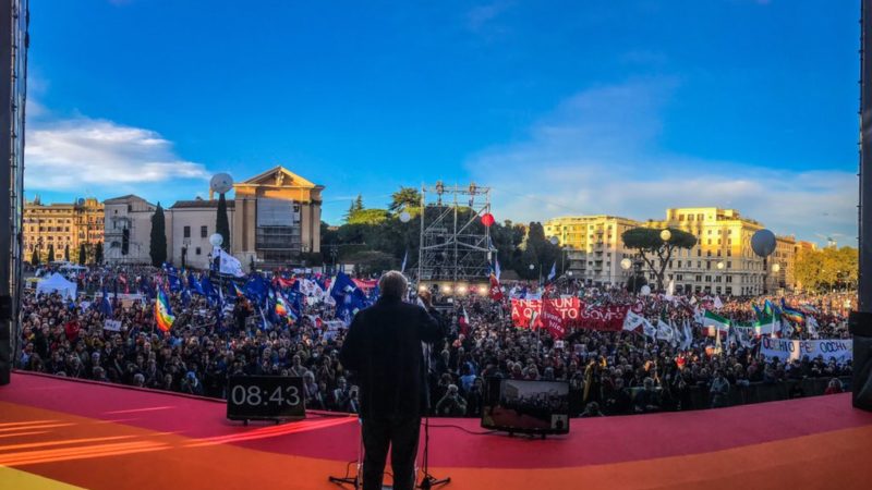 Oltre 100.000 volti a Roma per “Europe for Peace”