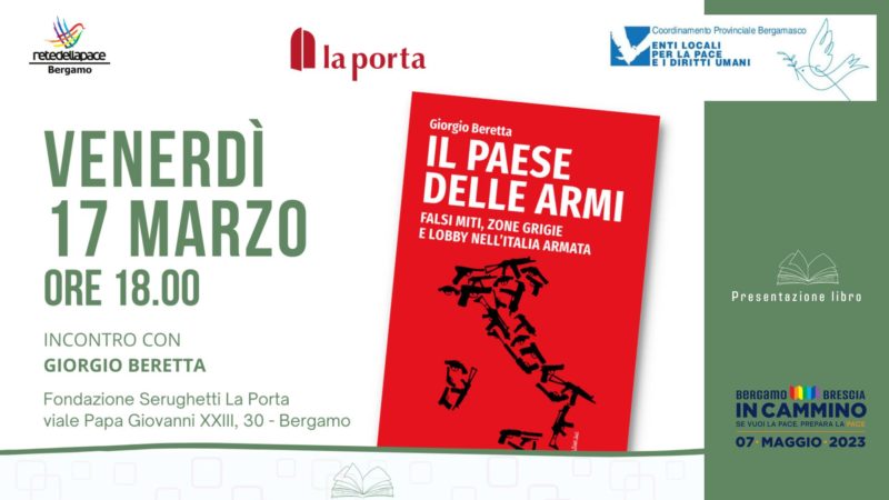 “Il Paese delle armi”, presentazione a Bergamo