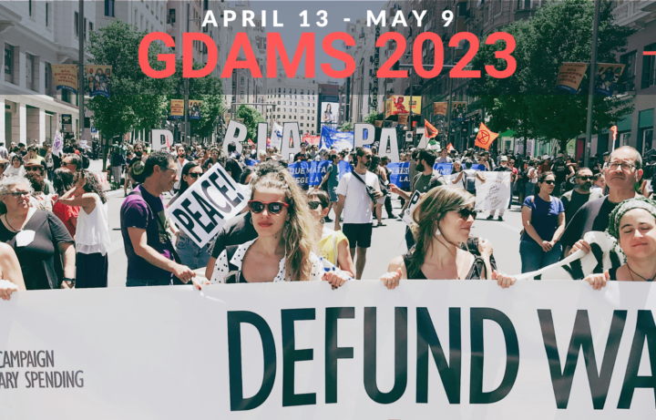 GDAMS 2023: contro le spese militari dal 13 aprile al 9 maggio!