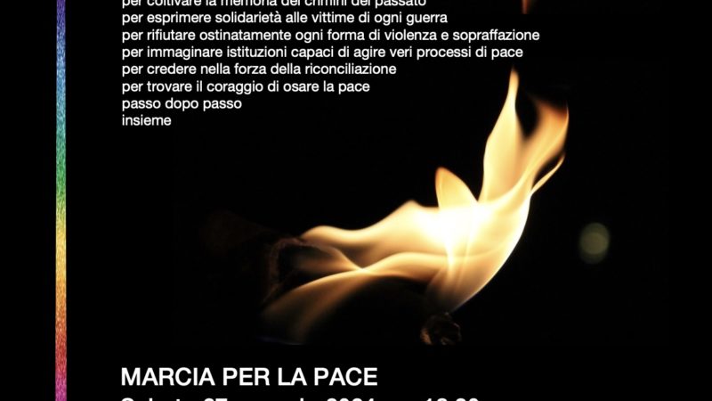 “Abbiamo speranza, crediamo nella Pace” – Marcia per la Pace ad Arezzo