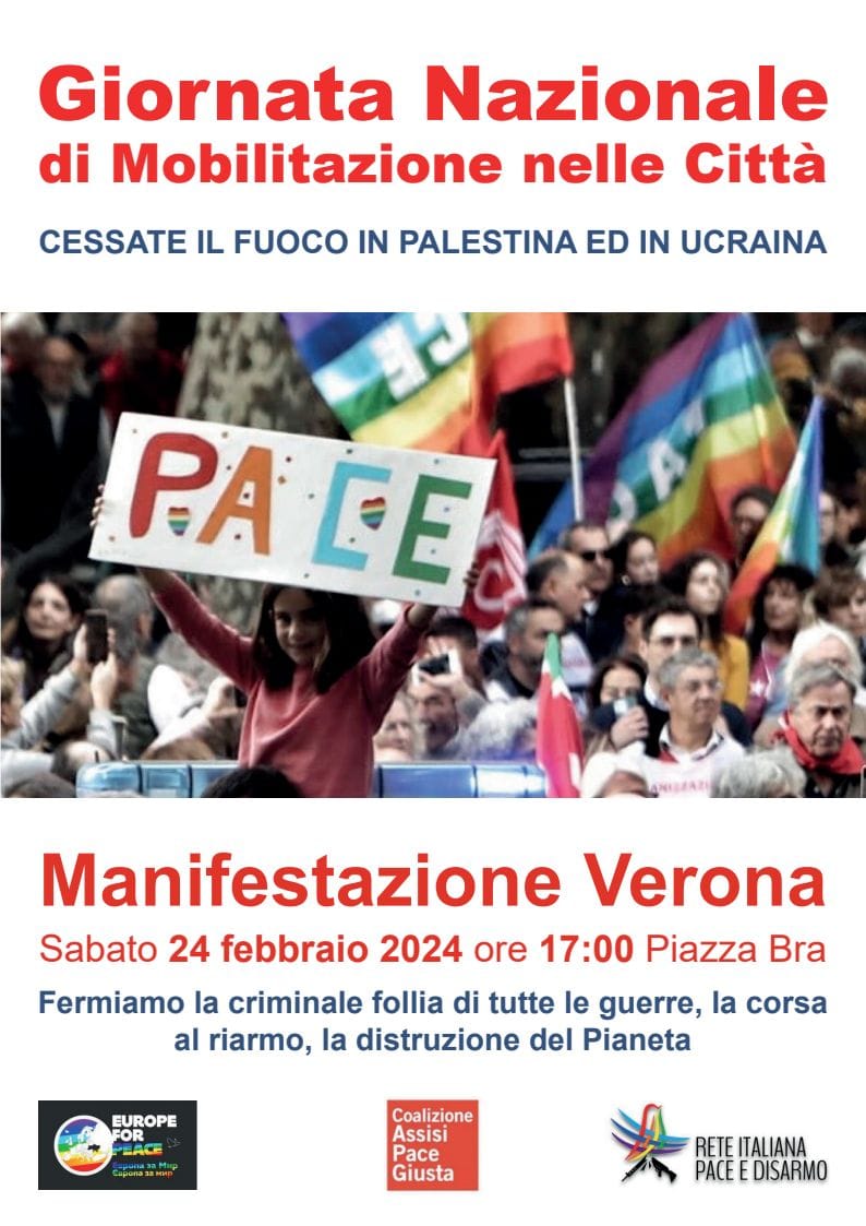 Manifestazione per la Pace a Verona