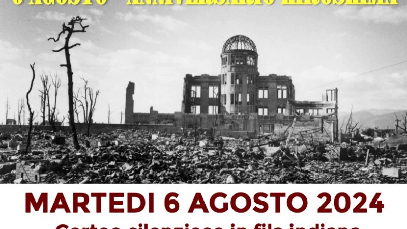 Noi diciamo basta alle armi nucleari