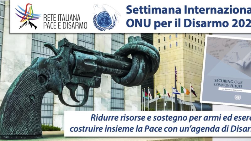 Settimana Internazionale ONU per il Disarmo 2024