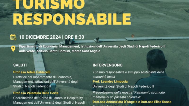 Dal colonialismo alle forme di turismo responsabile