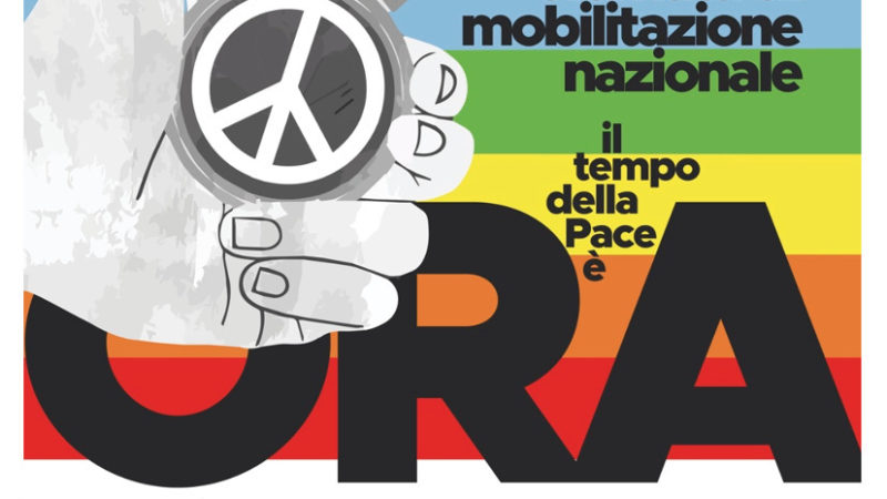 Sit-in: il tempo della Pace è ora!